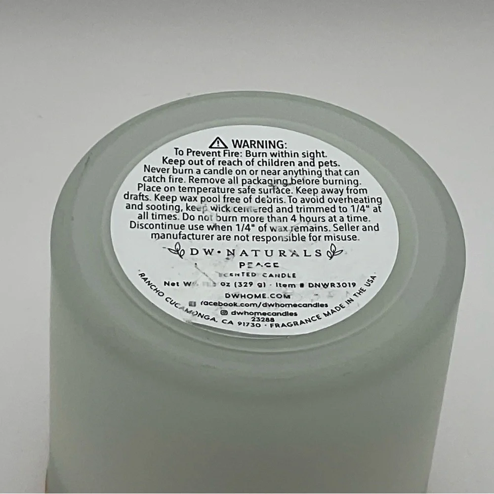 Candle by DW Naturals
